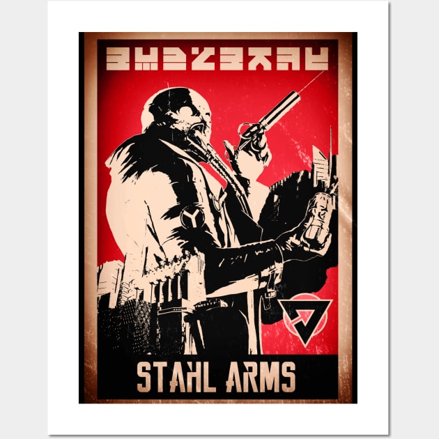 Killzone Helghast Propaganda Wall Art by syanart